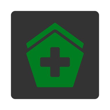 Hastane düz düğme