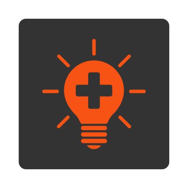 Tıbbi lamba düz düğme