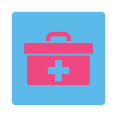 İlkyardım araç kutusu düz düğme