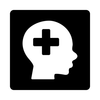 Baş Tıp düz düğme