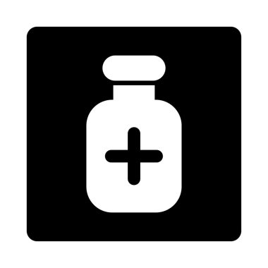 İlaç tüp düz düğme