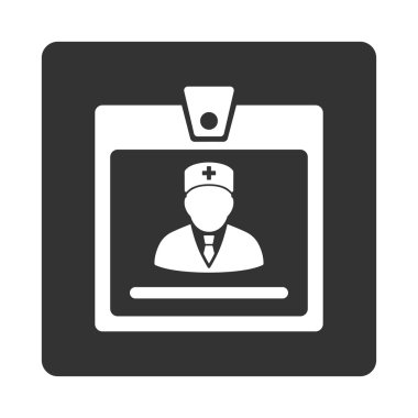 Doktor rozet düz düğme