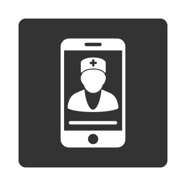 Cep doktor düz düğme