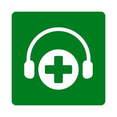 Hastane seslenmek hizmet düz düğme