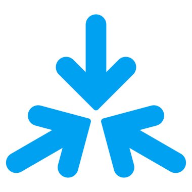 Üçlü Collide ok simgesi