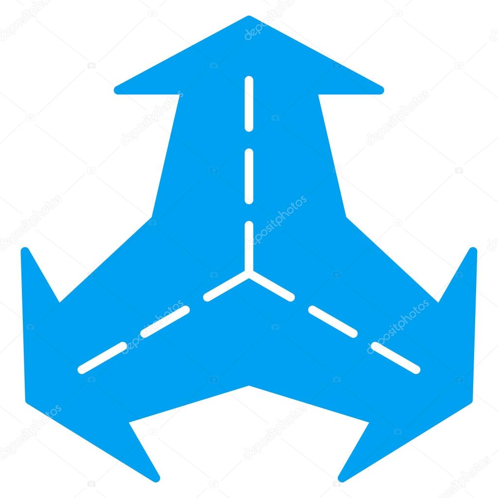 Intersection Directions Icon