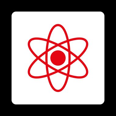 Atom yuvarlak kare düğme