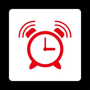 Çalar saat yüzük yuvarlak kare düğme