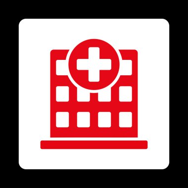 Hastane yuvarlak kare düğme