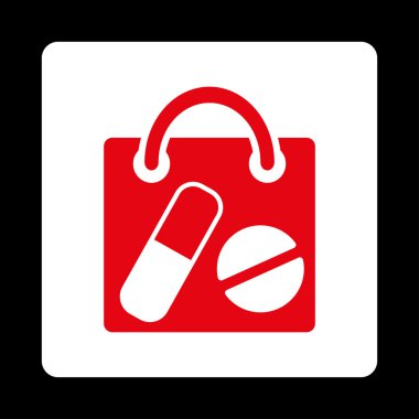 Painkiller Shopping Bag Rounded Square Button