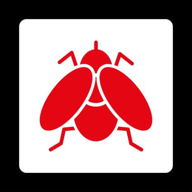 Yuvarlak Uçan Kare Düğmesi