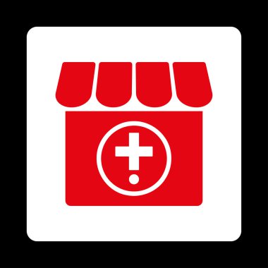 Hastane yuvarlak kare düğme