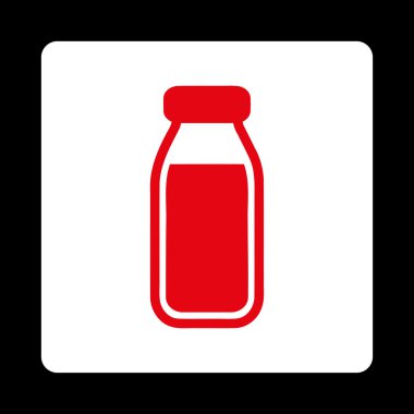 Tam Şişe Yuvarlak Kare Düğmesi