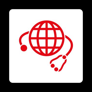 Genel tıp yuvarlak kare düğme