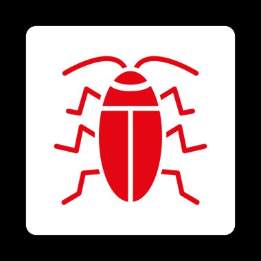 Hamamböceği Yuvarlak Kare Düğmesi