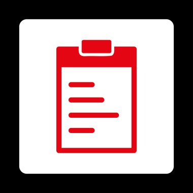 Pad Metni Yuvarlak Kare Düğmesi