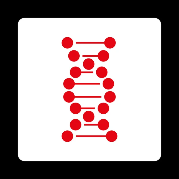 Геном округлі квадратних кнопки — стоковий вектор