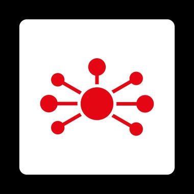 Bağlantılar Yuvarlak Kare Düğmesi