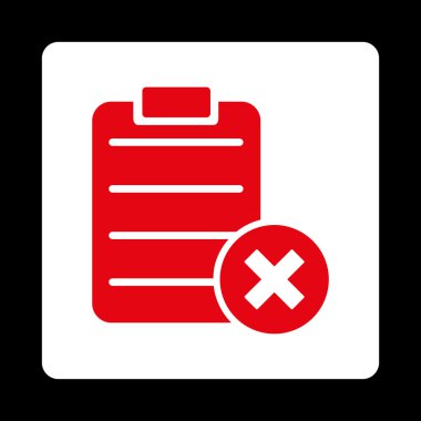 Sheet yuvarlak kare düğmesini reddetmek