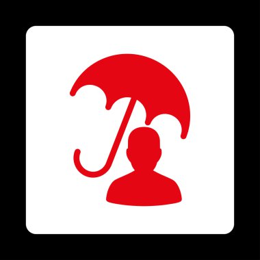 Müşteri Bakımı Yuvarlak Kare Düğmesi