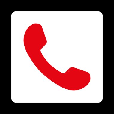 Telefon ahizesi yuvarlak kare düğme