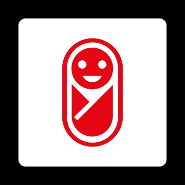 Yenidoğan Yuvarlak Kare Düğmesi