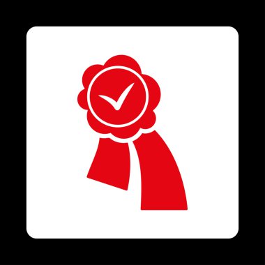 Doğrulama damgası yuvarlak kare düğme