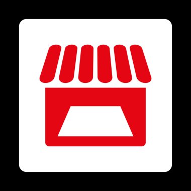 Yuvarlatılmış Kare düğme depolamak