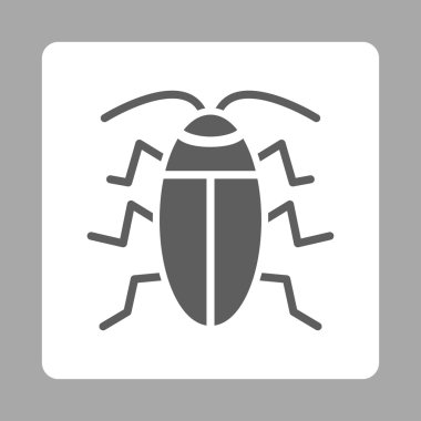 Hamamböceği Yuvarlak Kare Düğmesi