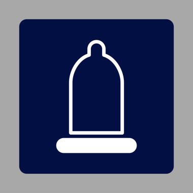 Koruyucu yuvarlak kare düğme