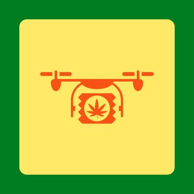 İlaç uçak teslim yuvarlak kare düğme