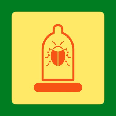 Böcek Koruma Yuvarlak Kare Düğmesi