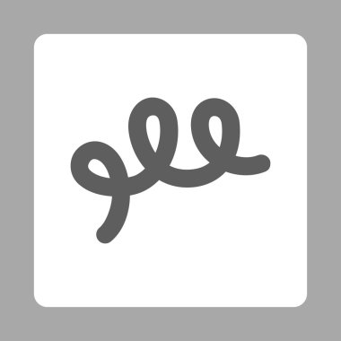 Helix Bacillus yuvarlak kare düğme