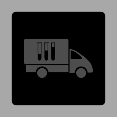 Analiz sevk irsaliyesi yuvarlak kare düğme