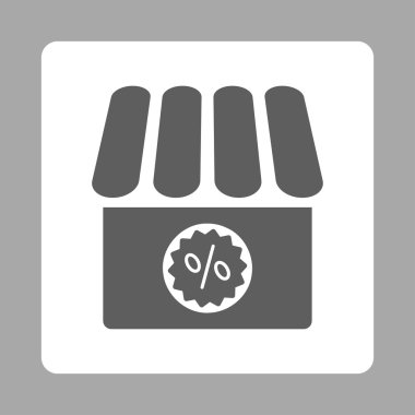 Clinic Sale Rounded Square Button