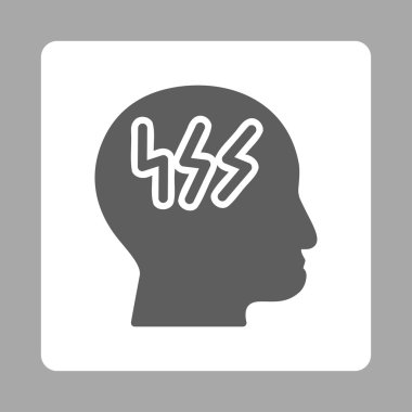 Hasta başı yuvarlatılmış kare düğme