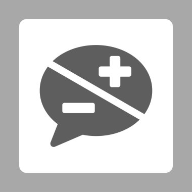 Tartışmalar Yuvarlak Kare Düğmesi