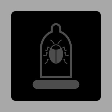 Böcek Koruma Yuvarlak Kare Düğmesi