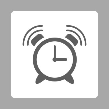 Acil durum saat yüzük yuvarlak kare düğme