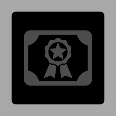 Ödül Diploma yuvarlak kare düğme