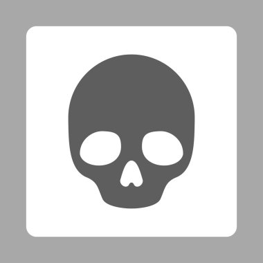 Tehlike yuvarlak kare düğme