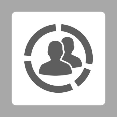 Hastalık diyagramı yuvarlak kare düğme