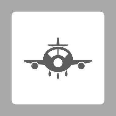 Uçak yuvarlak kare düğme