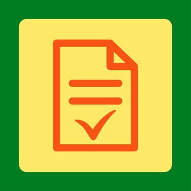 Geçerli dosya yuvarlak kare düğme