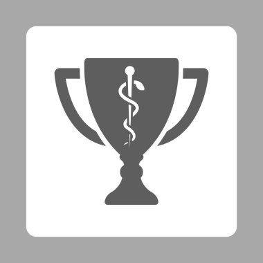 Tıbbi Kupası yuvarlak kare düğme