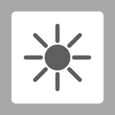 Parlaklık Yuvarlak Kare Düğmesi