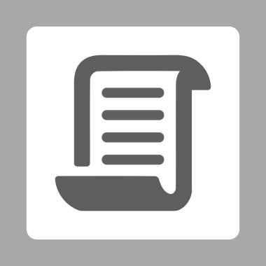 Kağıt rulo yuvarlak kare düğme