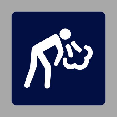 Kusma yuvarlak kare düğme