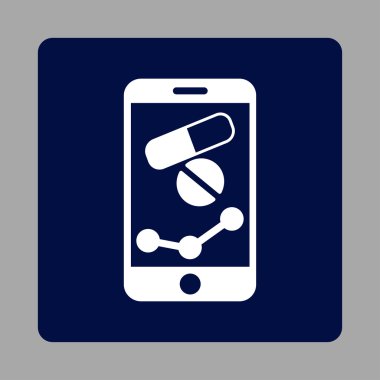 Eczane Online raporu yuvarlak kare düğme