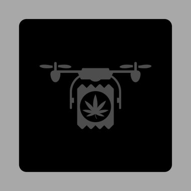 Tıp Airdrone teslim yuvarlak kare düğme